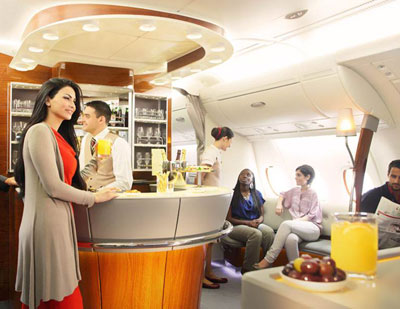 onboard lounge